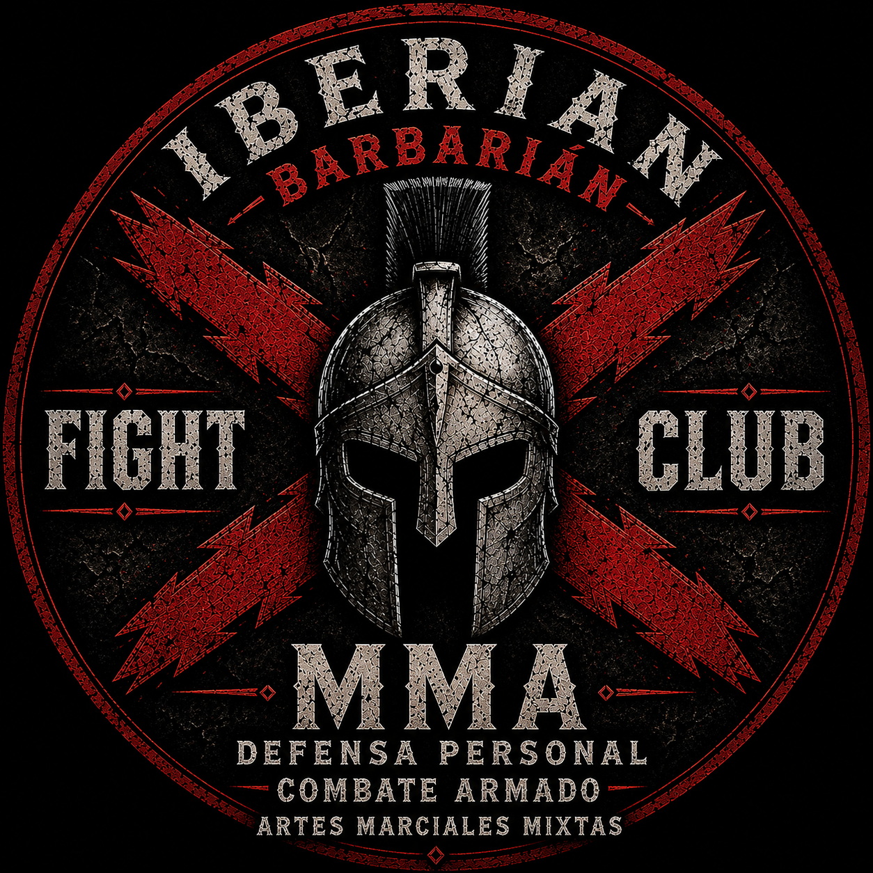 Iberian Barbarian Fight Club Identidad visual Iberian Barbarian Fight Club